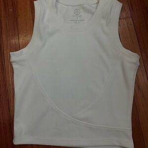 White Move Theology tank top